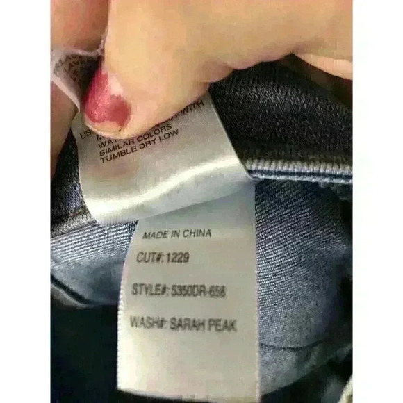 Articles of Society Jeans Size 26 Womens Medium Wash Blue Denim Skinny Jeans - Picture 8 of 8